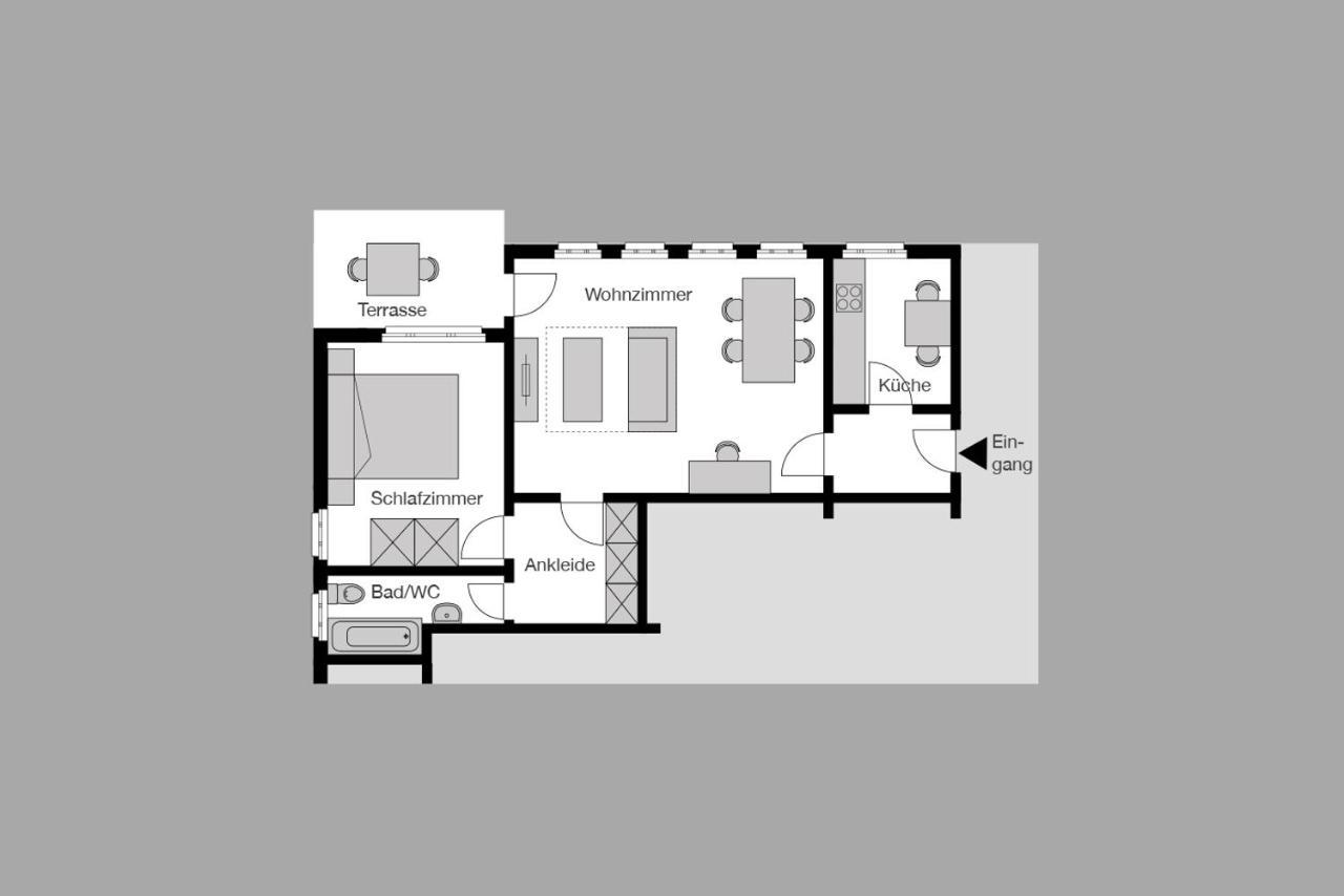 City Stay Furnished Apartments - Fasenstaubstrasse 샤프하우젠 외부 사진